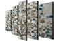 Wallity BC64 Lienzo Decorativo de 5 Piezas Multicolor